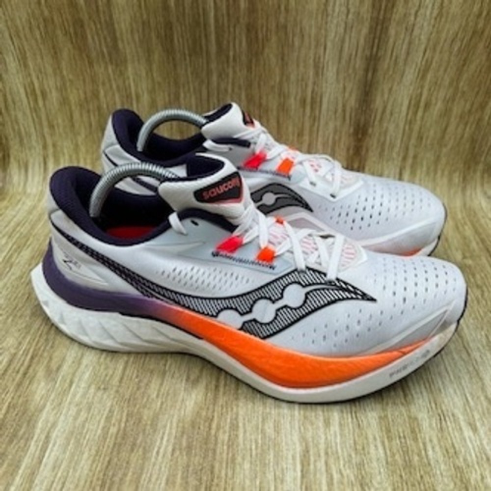 Saucony Endorphin Speed 4 Men's Size 10 White Viziorange Shoes S20940-129